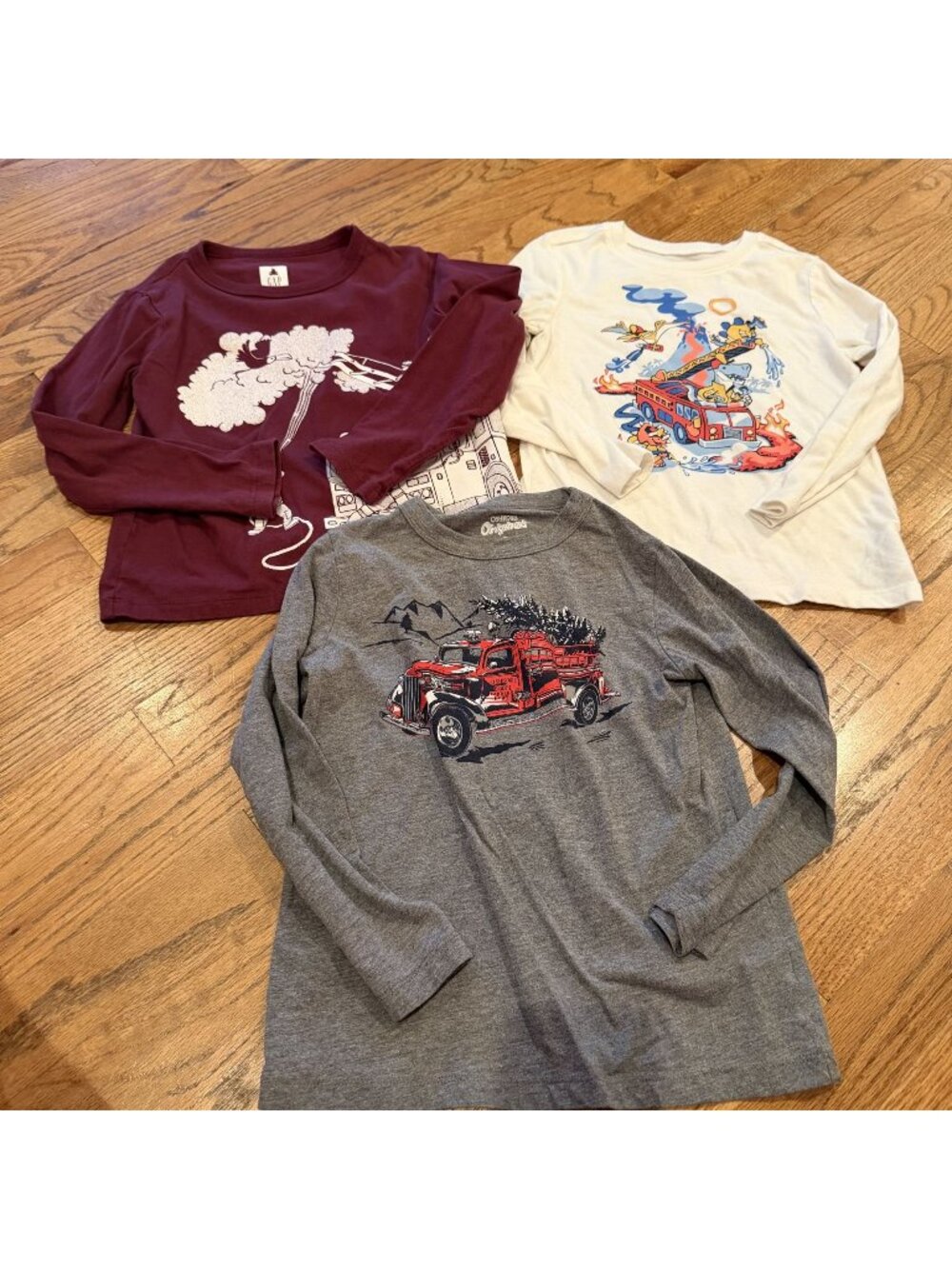 Old Navy Boys Lot of 3 Christmas Shirts 6T